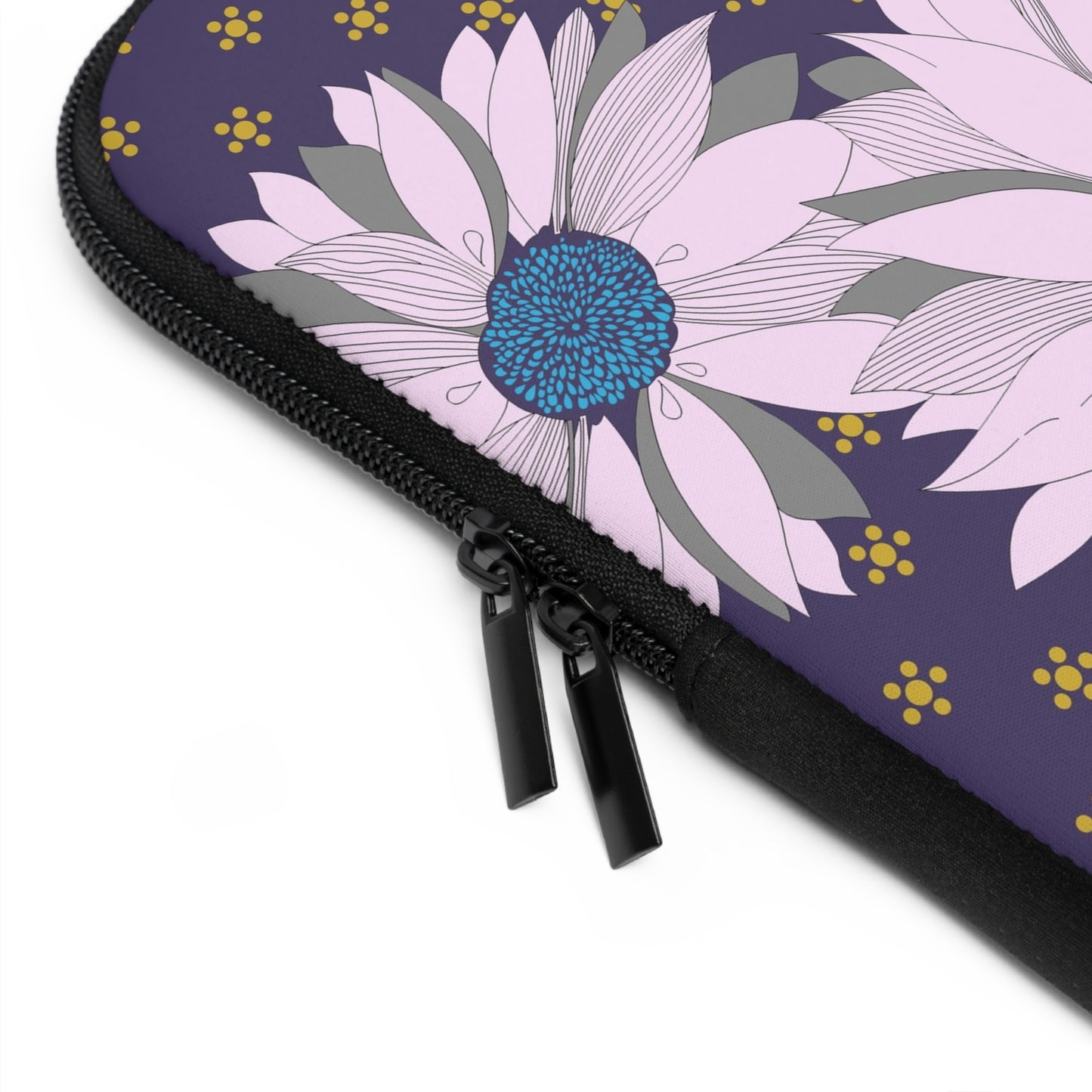 Colorful,Flower Pattern Laptop Sleeve