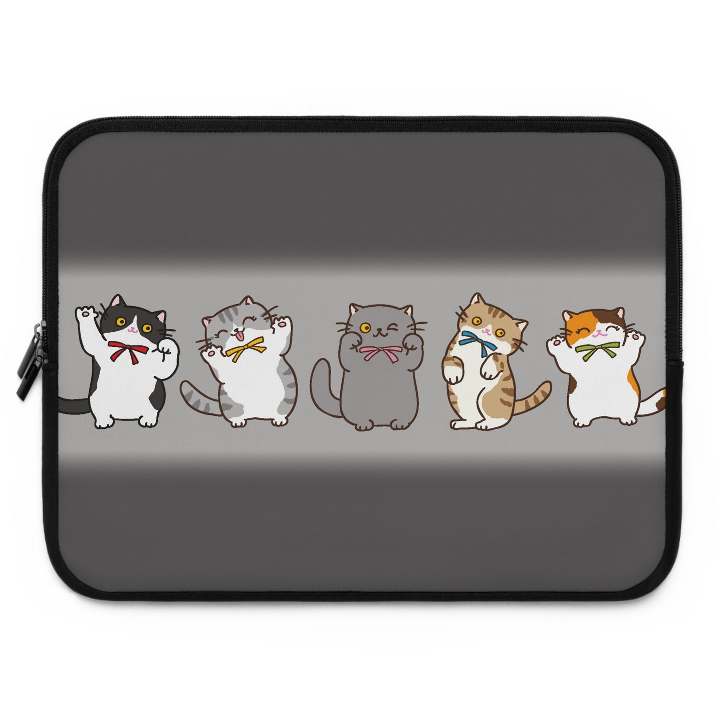 Cat Pattern Laptop Sleeve