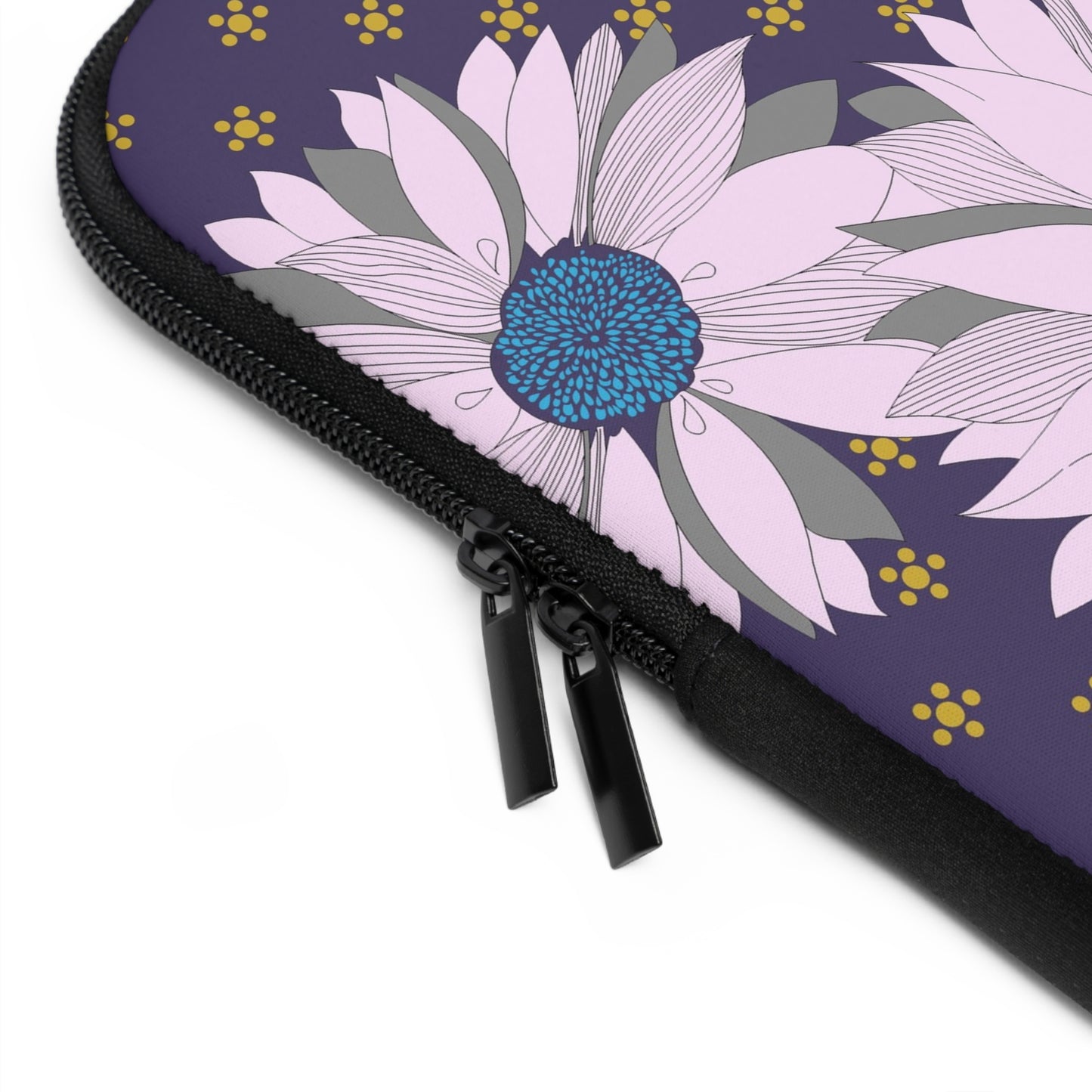 Colorful,Flower Pattern Laptop Sleeve